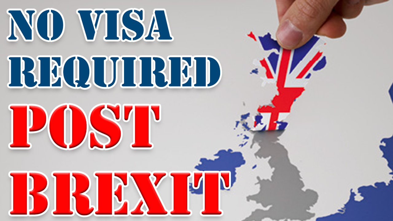 VISA FREE TRAVELLING FOR UK CITIZENS THROUGH EUROPE AFTER BREXIT