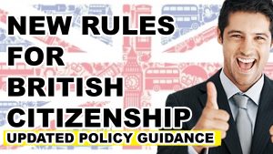 NEW RULES FOR BRITISH CITIZENSHIP