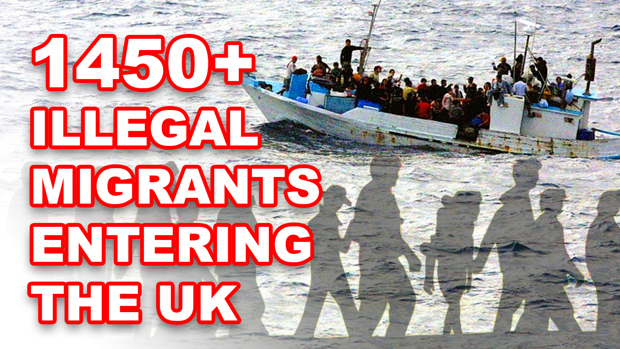 OVER 1400 MIGRANTS ENTERED INTO THE UK ILLEGALLY