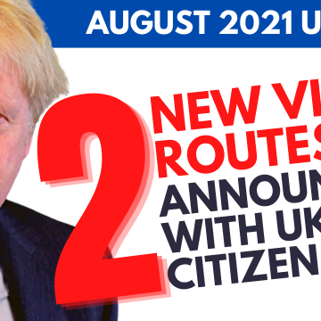 UK ANNOUNCES TWO MORE NEW IMMIGRATION ROUTES