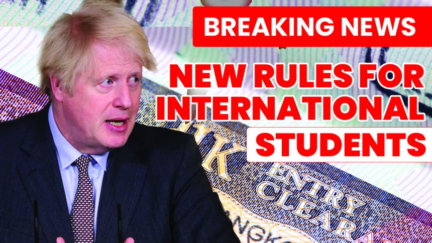 NEW TRAVEL RULE UDPATE FOR UK INTERNATIONAL STUDENTS